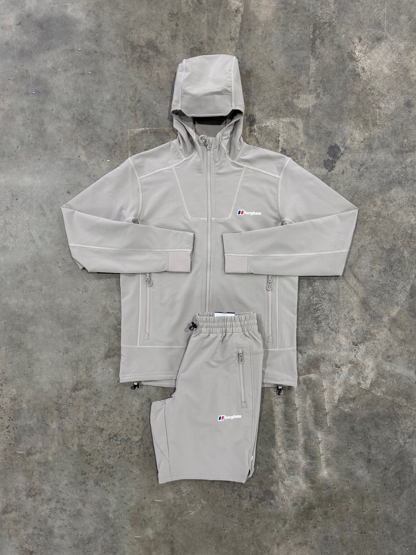 Berghaus Greenbank Grey Set - Jacket / Short