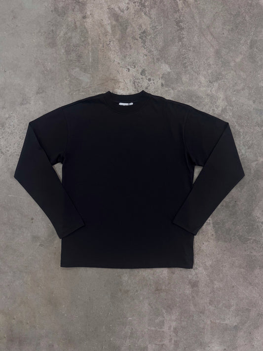 William Giles Long Sleeve T Shirt - Black