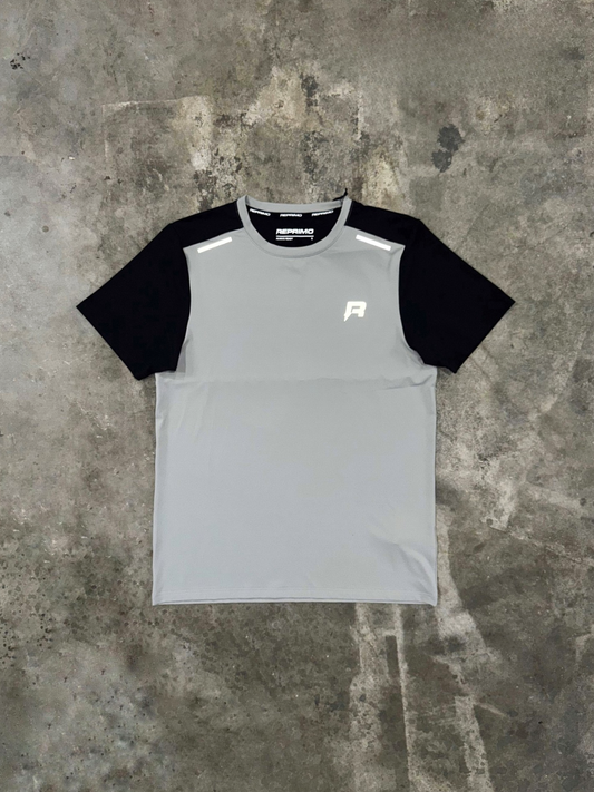 Reprimo Flight T Shirt - Grey / Black