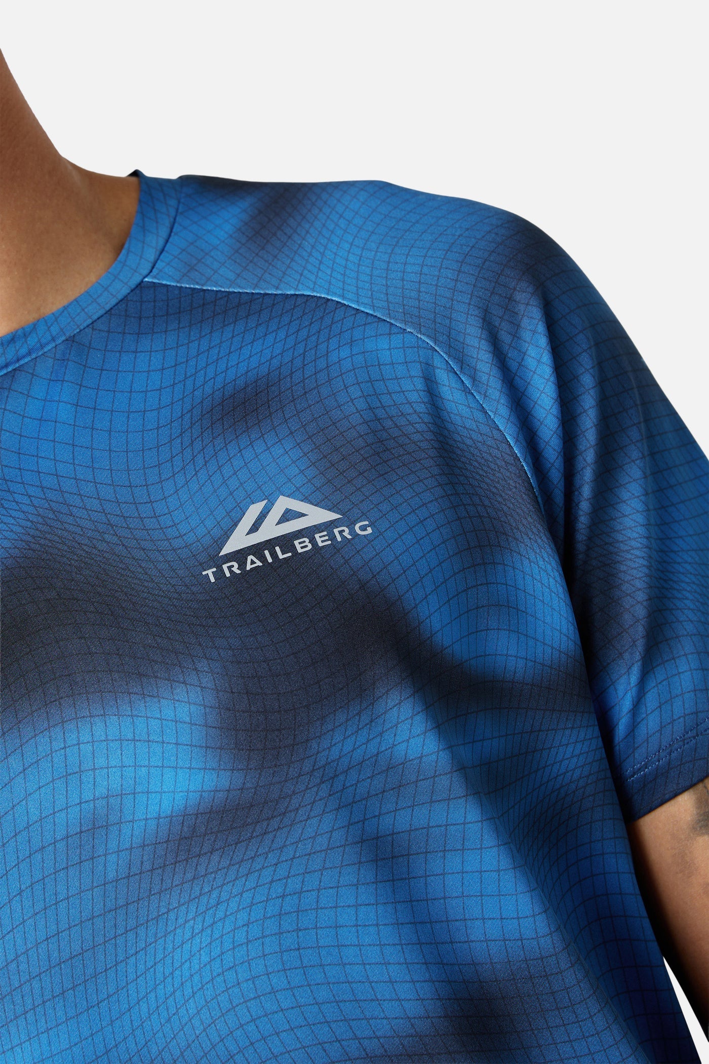 Trailberg Haze T Shirt - Storm Blue from DripModa