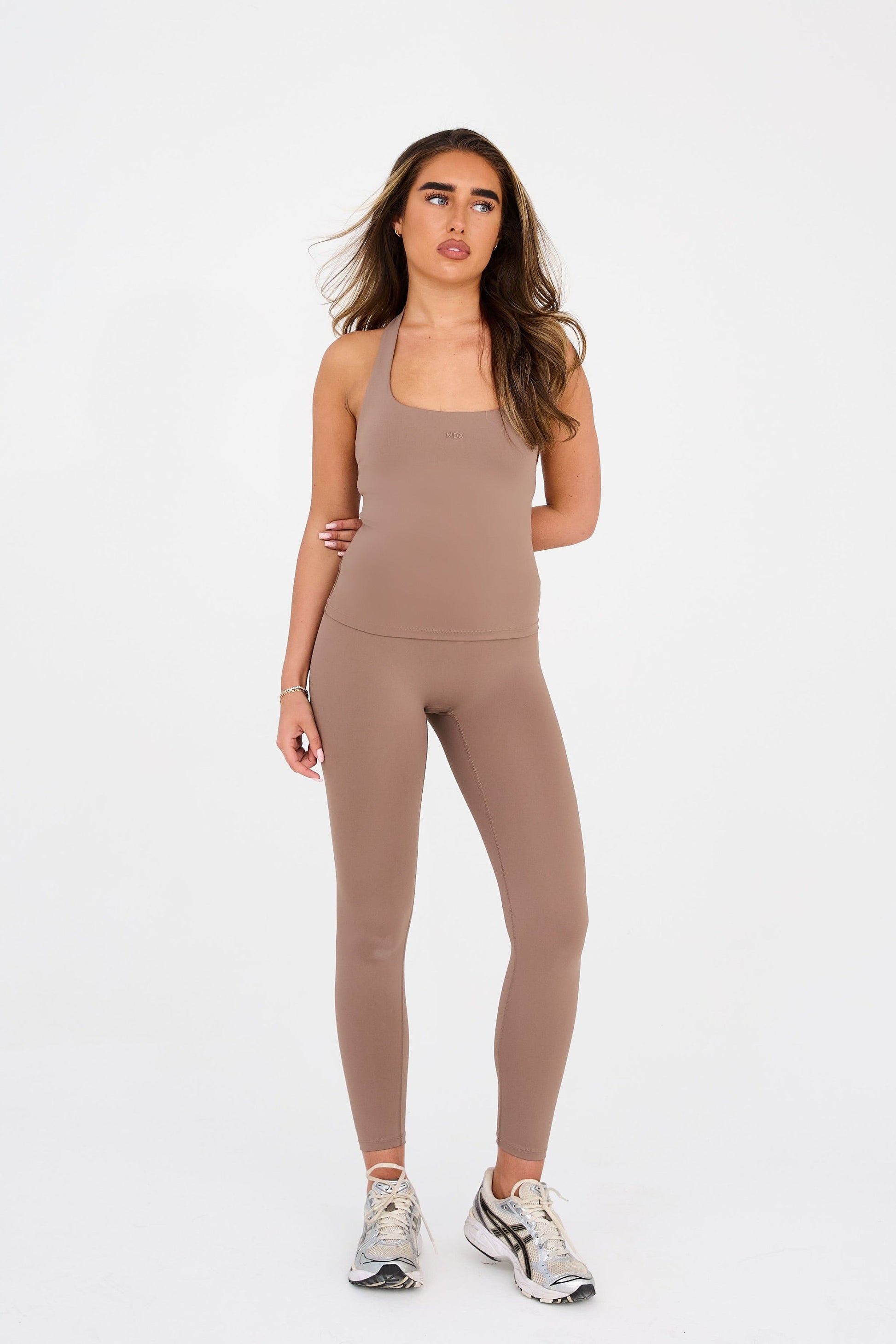MDA Core Wrap Waist Leggings - Fawn