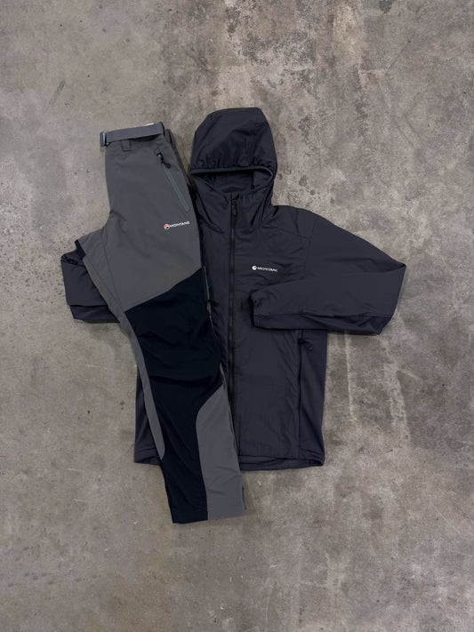 Montane Sirocco Midnight Grey Set - Jacket / Pant