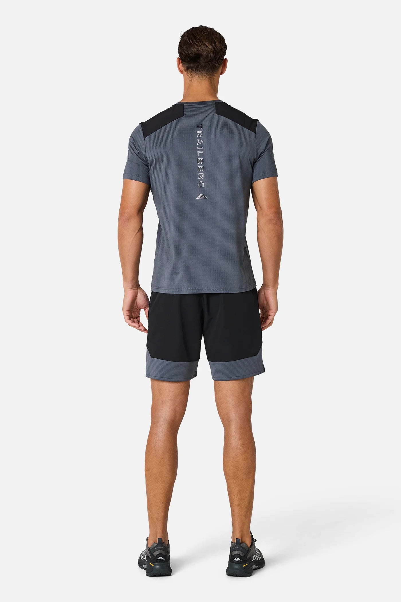 Trailberg Rapid Dash Graphite Set - T Shirt / Short