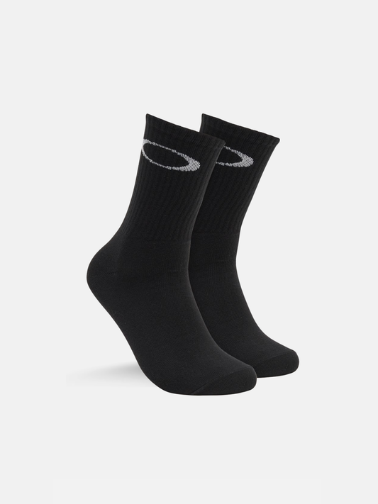Oakley Ellipse Crew Sock 3 Pack - Black