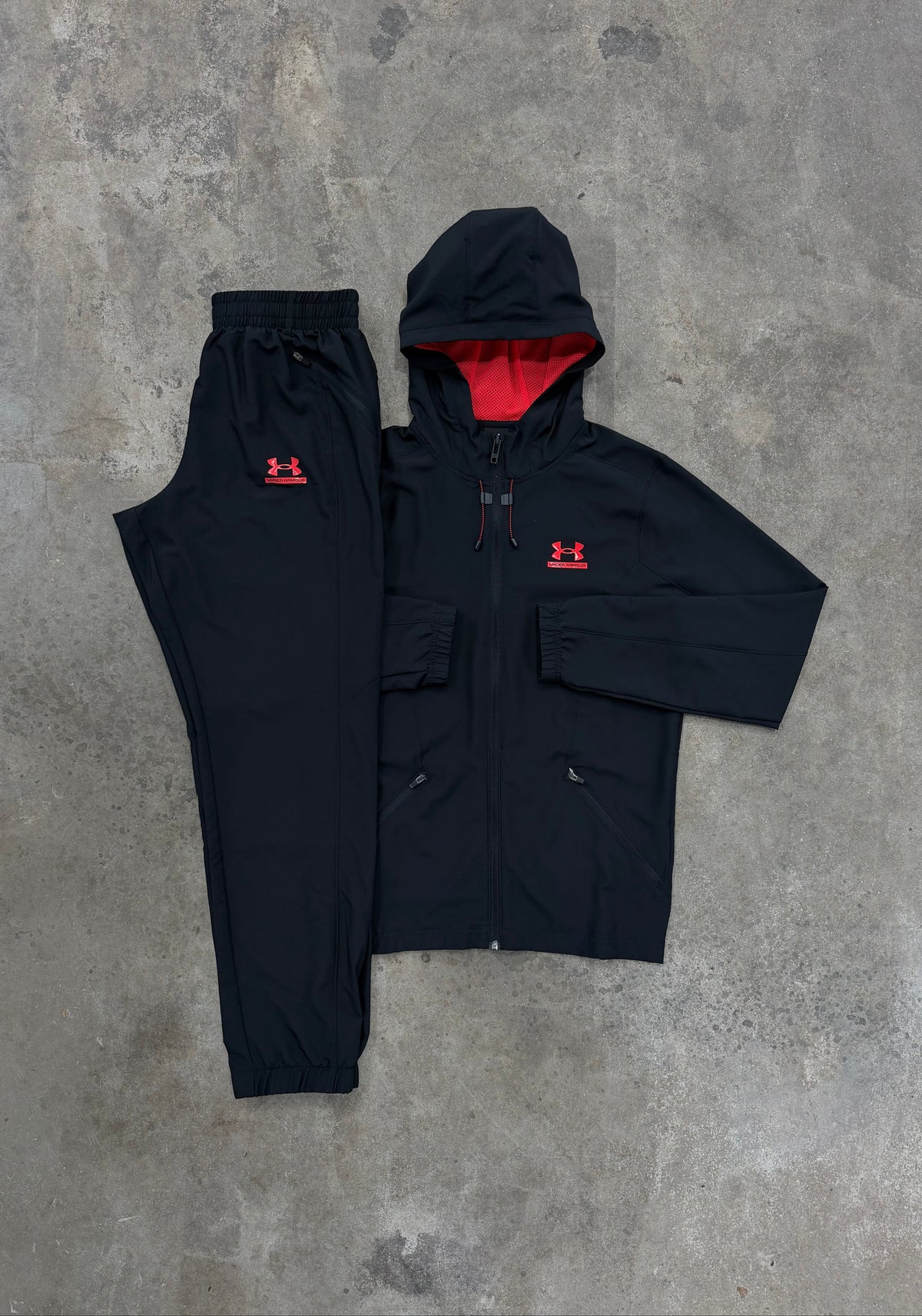 Under Armour Tech Sport Black Tracksuit - Jacket / Pant