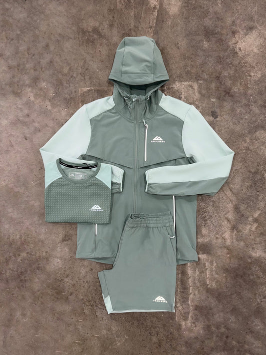 Trailberg Rapid Dash 2.0 Willow 3 Piece Set - Jacket / T Shirt / Short