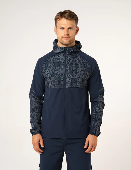 Reprimo Shibori Navy 3 Piece Set - Jacket / T Shirt / Short