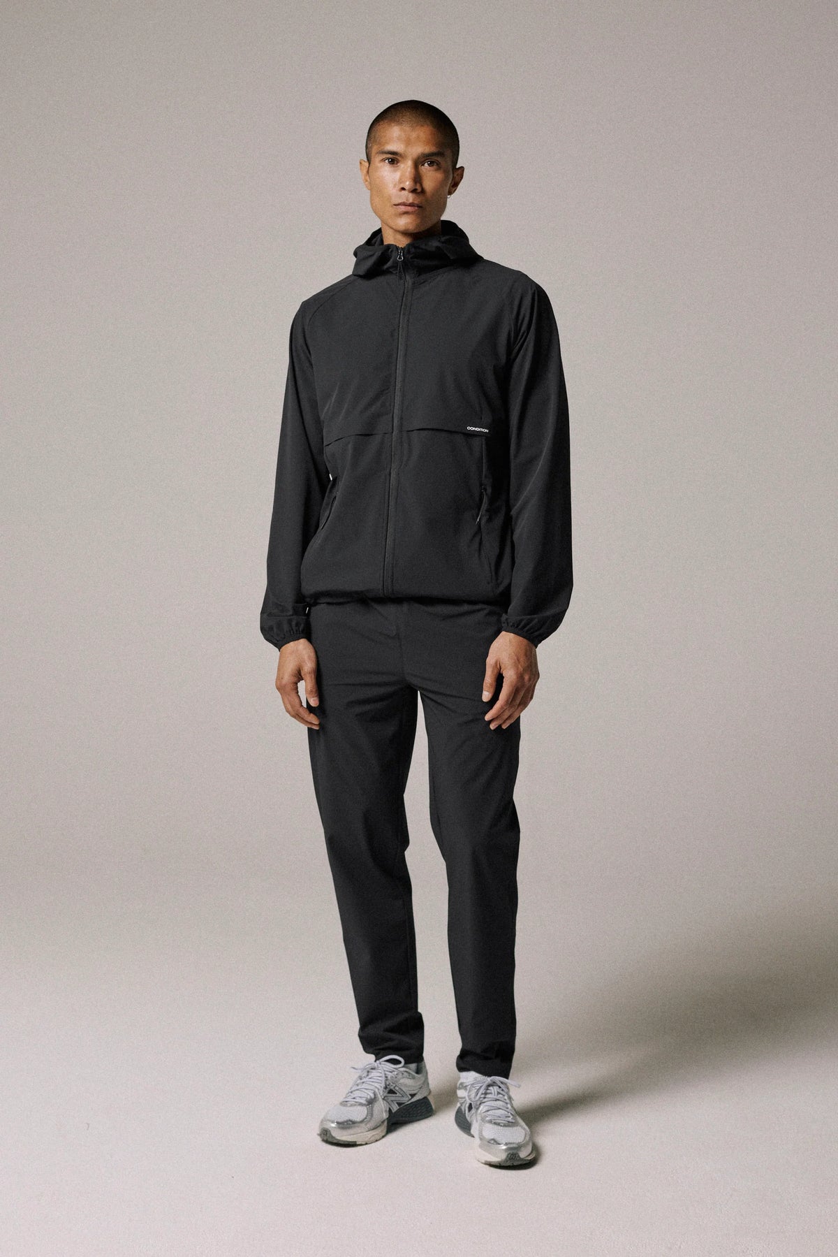 Condition Everyday Black Tracksuit - Windbreaker / Pant