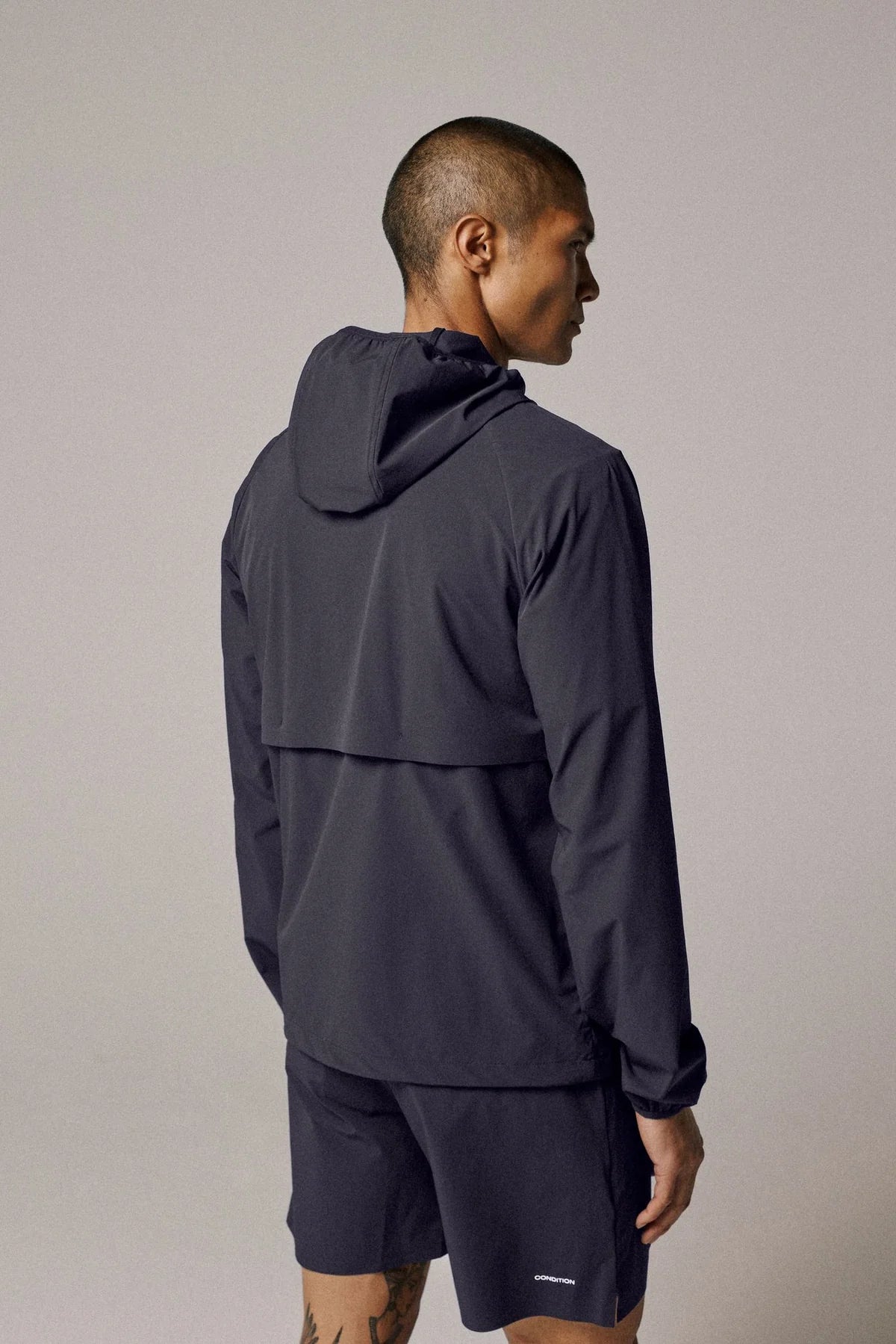 Condition Everyday Nylon Windbreaker - Midnight