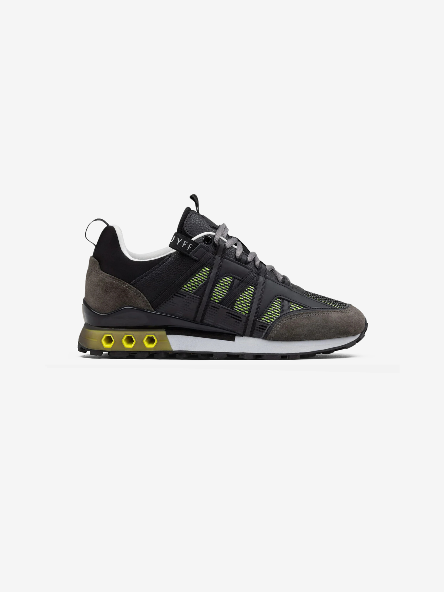 Cruyff Fearia Futura Trainer - Black / Fluro from DripModa
