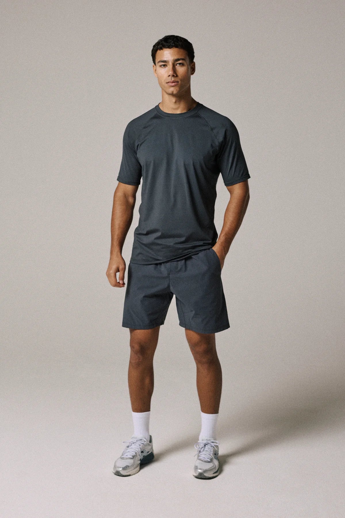 Condition Core Raglan T Shirt - Graphite Grey