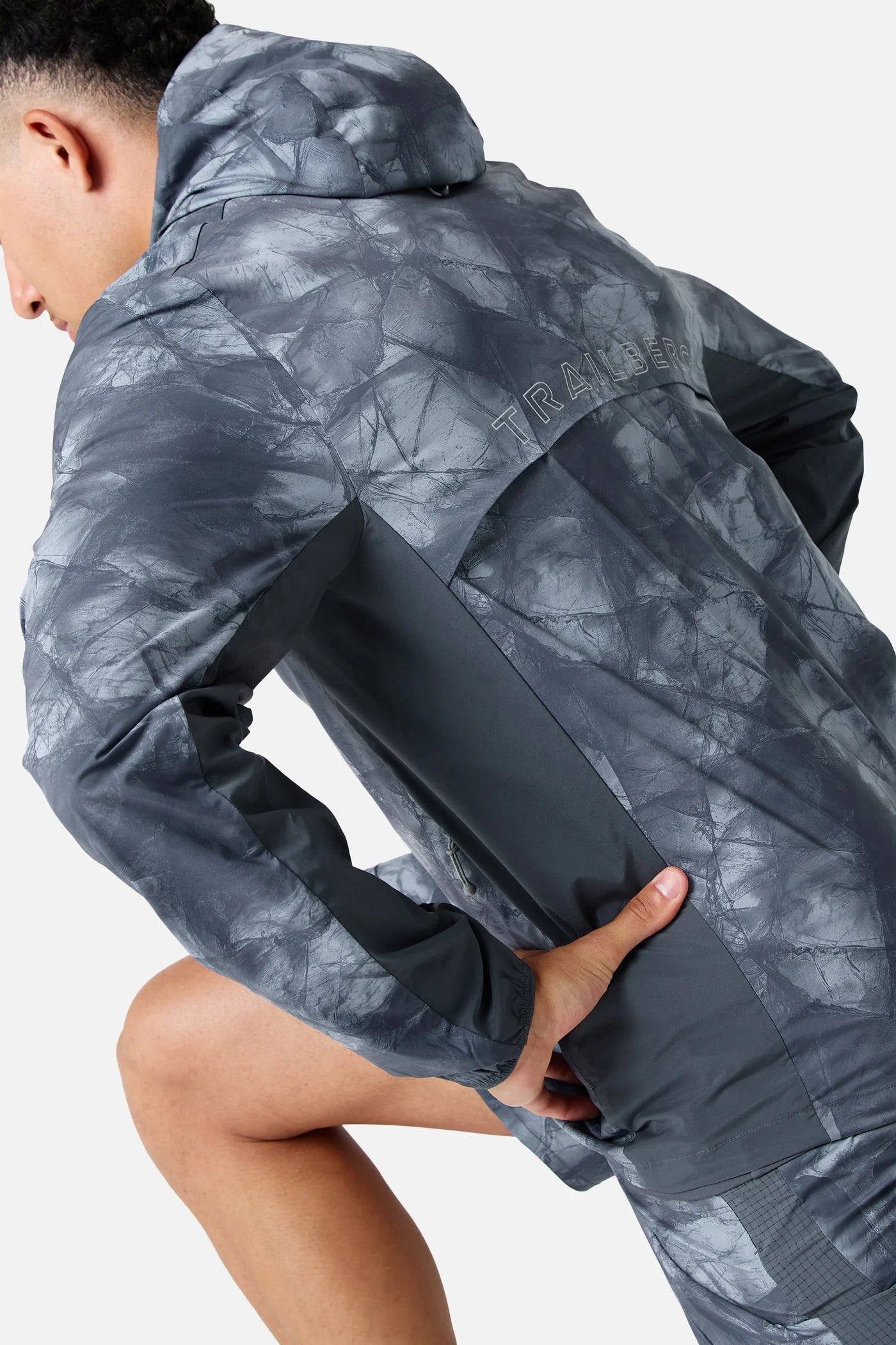 Trailberg Ice Grey 3 Piece Set - Jacket / T Shirt / Short from DripModa