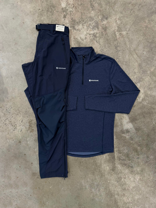 Montane Dart Eclipse Set - Quarter Zip / Pant