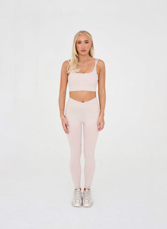MDA Core Bone Set - Double Strap Bra & Wrap Leggings