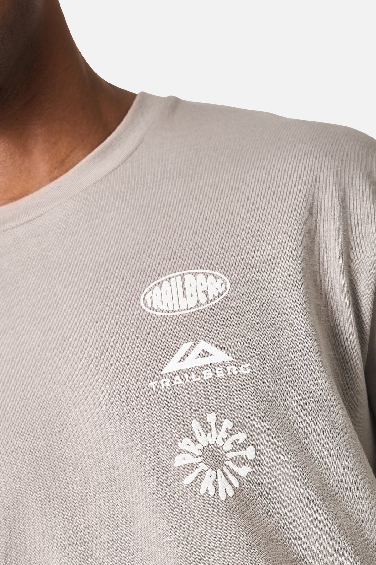 Trailberg Vector Cotton T Shirt - Mocha Brown from DripModa
