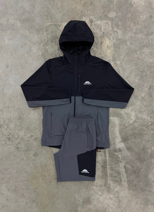 Trailberg Oberland Volcano Grey Set - Jacket / Short