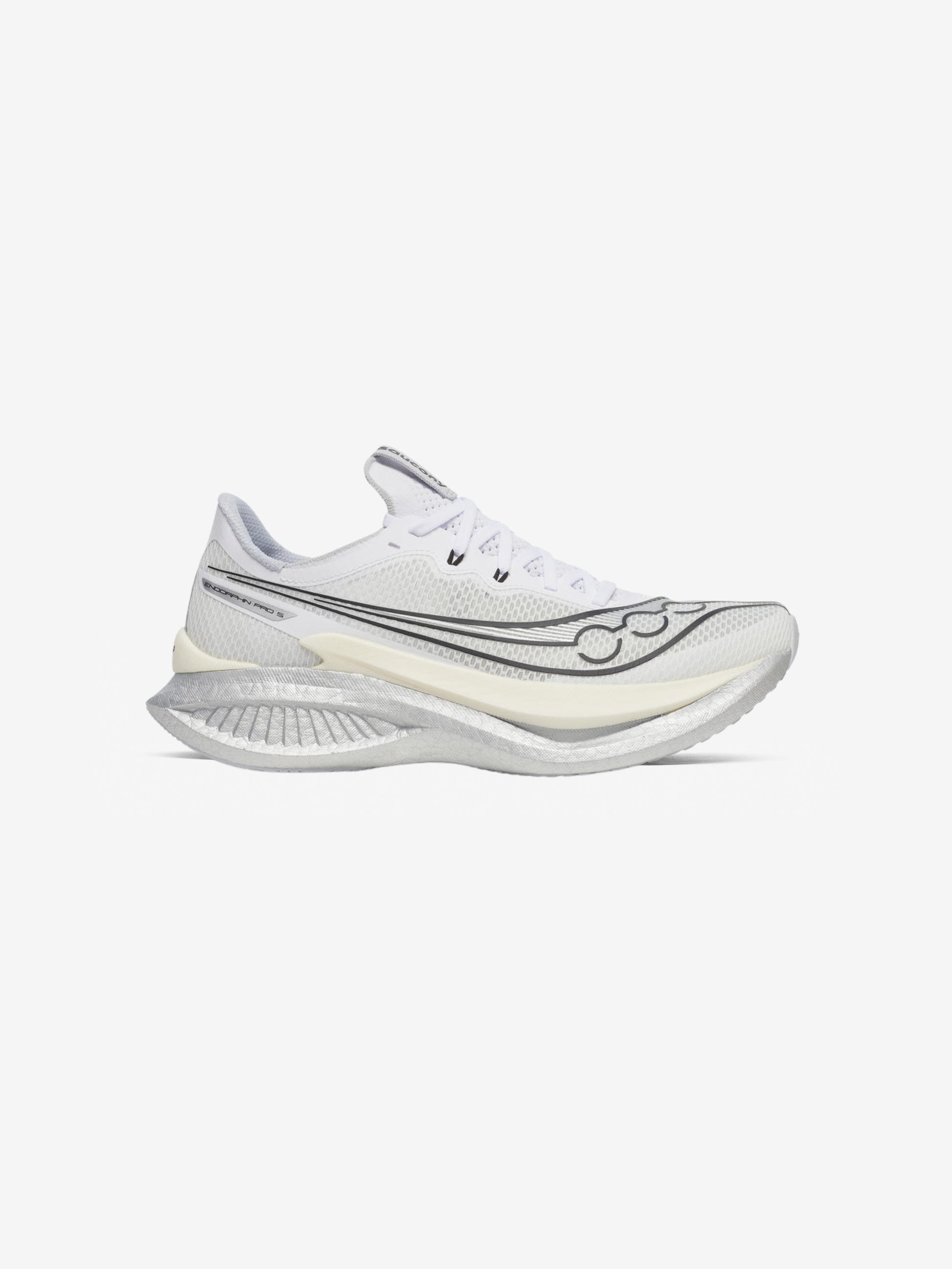 Saucony Endorphin Pro 5 - White / Black from DripModa