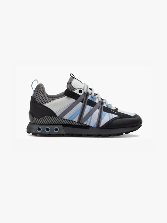 Cruyff Fearia Trainers - Mid Grey / Blue