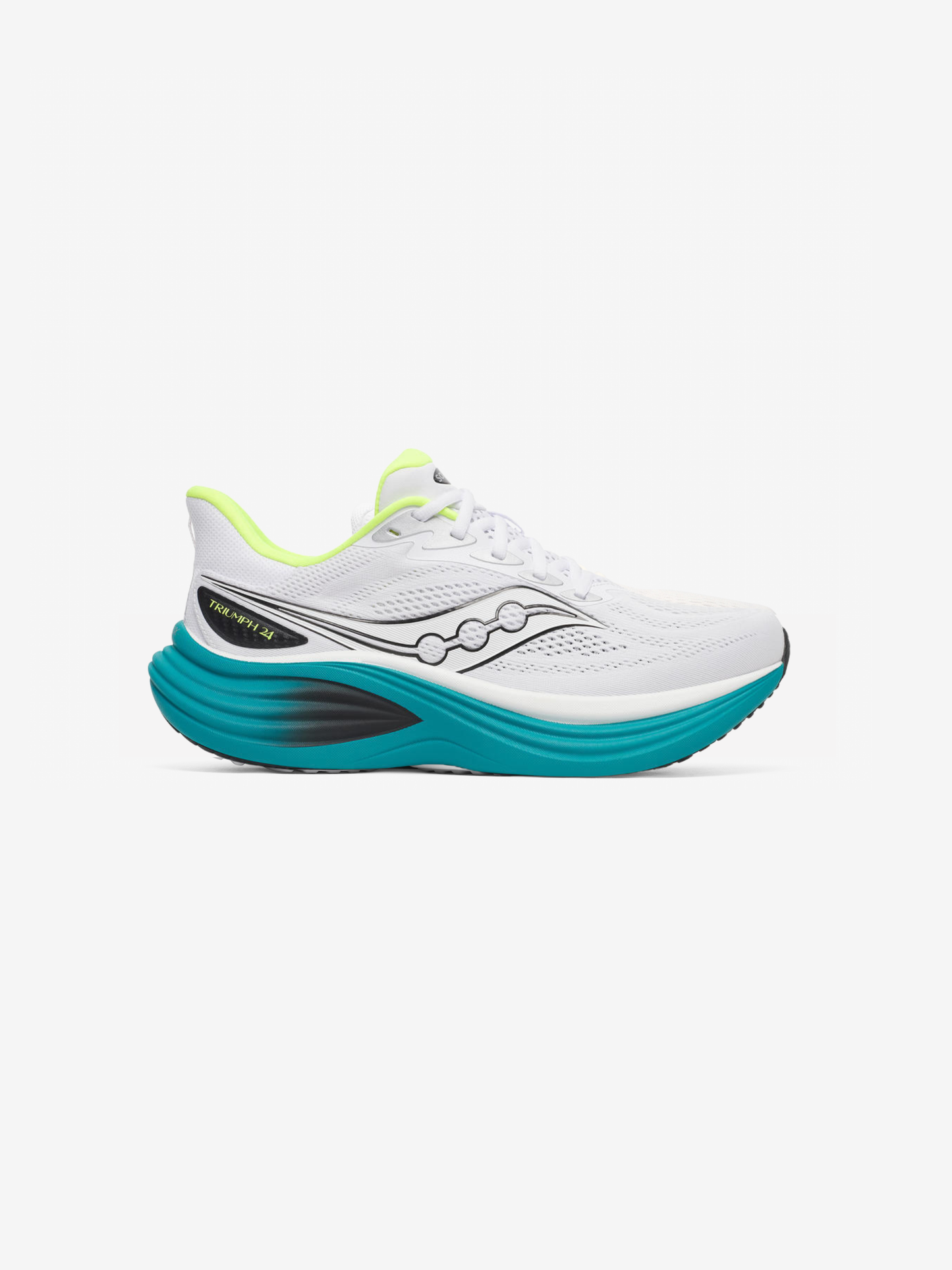 Saucony Triumph 24 Trainer - White / Tranquil
