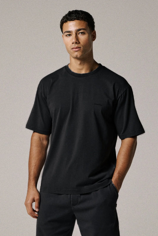 Condition Softlux Washed Black Set - T Shirt / Short