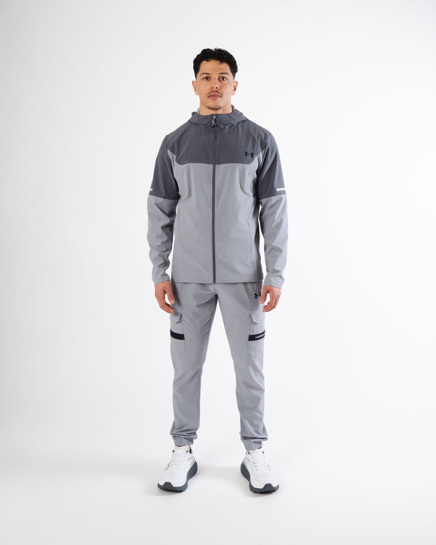 Under Armour Utility Light Grey Tracksuit - Jacket / Pant