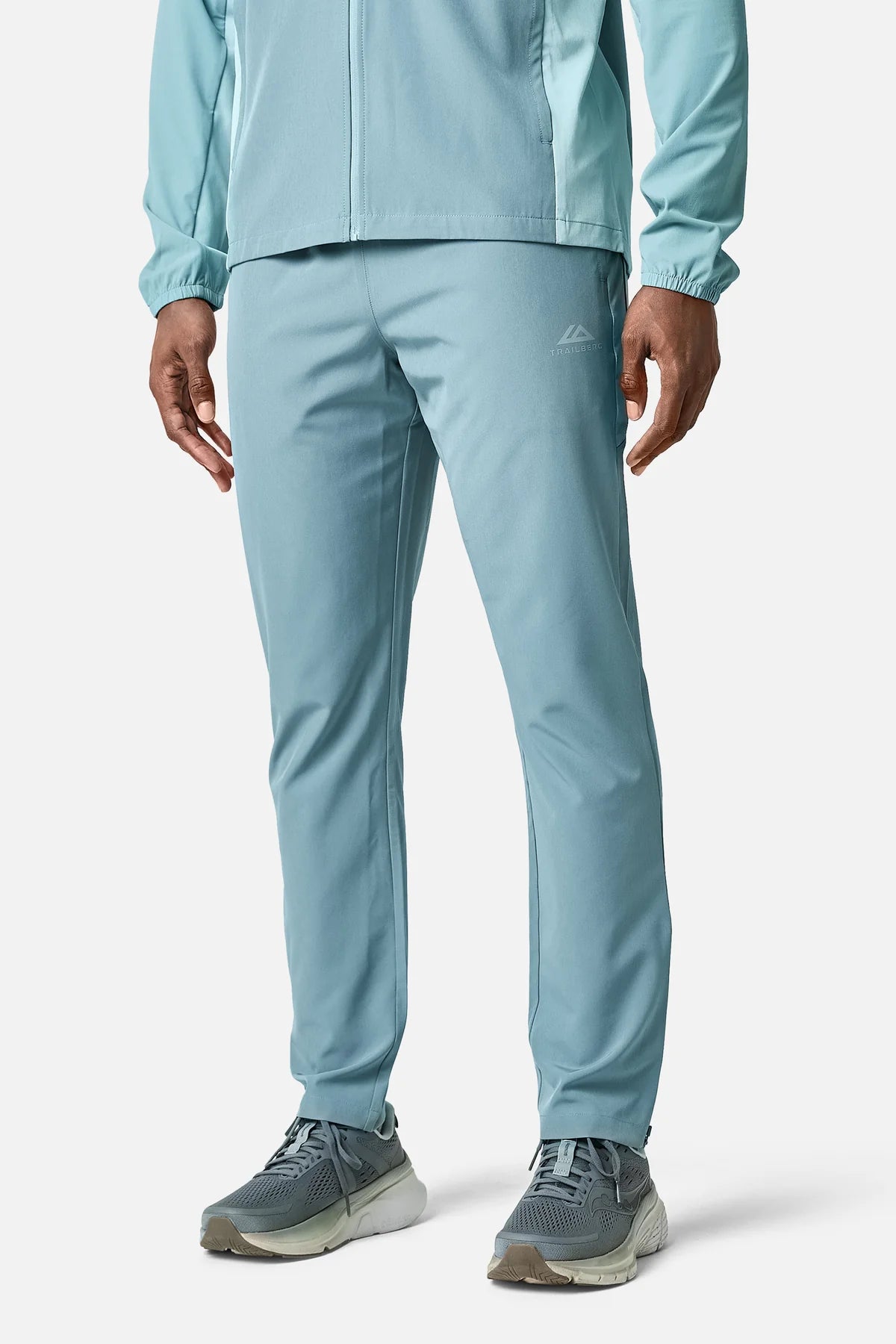 Trailberg SS26 Cloud Frosted Denim Tracksuit - Jacket / Pant