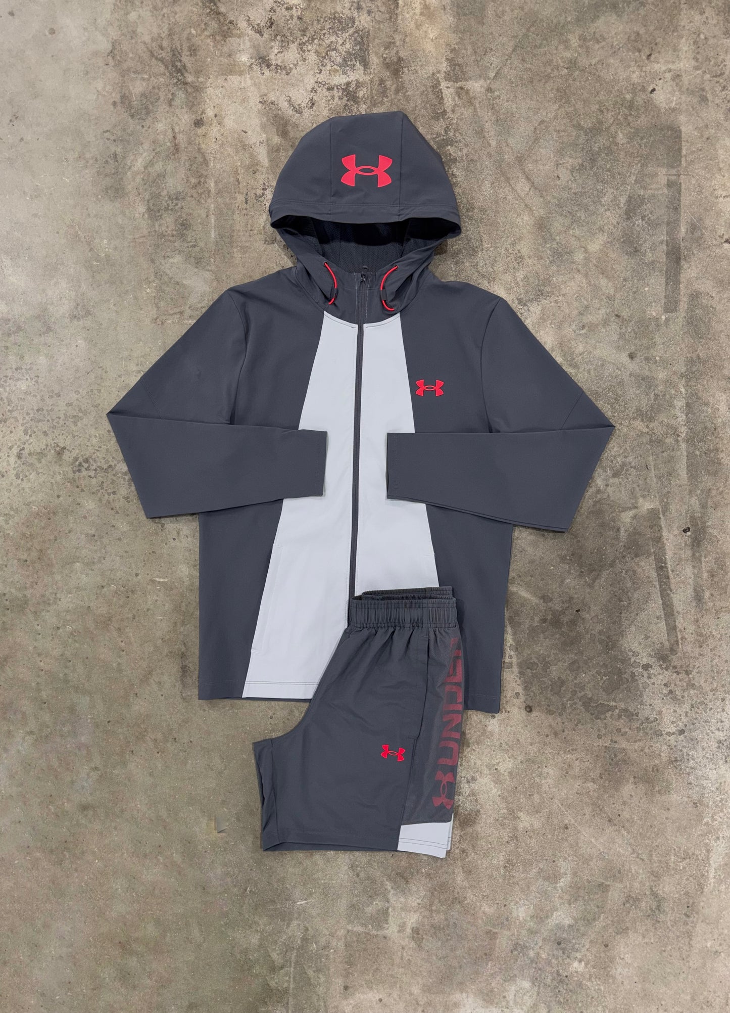 Under Armour Utility Grey Set - Jacket / Short