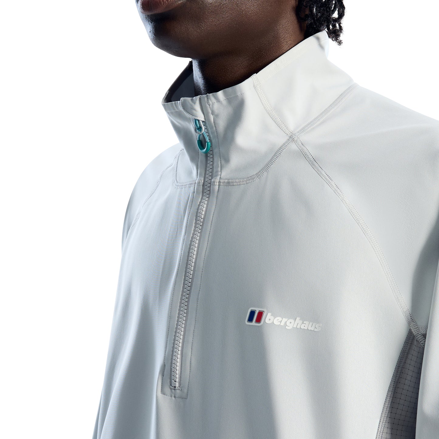 Berghaus Wavertree Quarter Zip - Light Grey