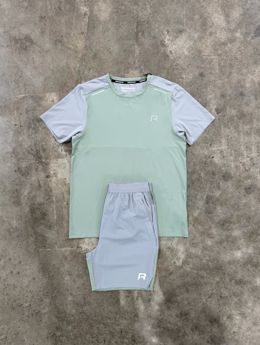 Reprimo Flight Iceberg Sleet Set - T Shirt / Short
