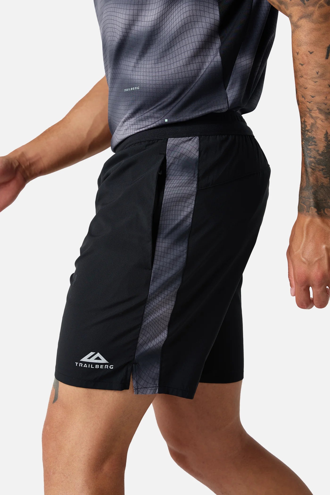 Trailberg Haze Black 3 Piece Set - Short from DripModa