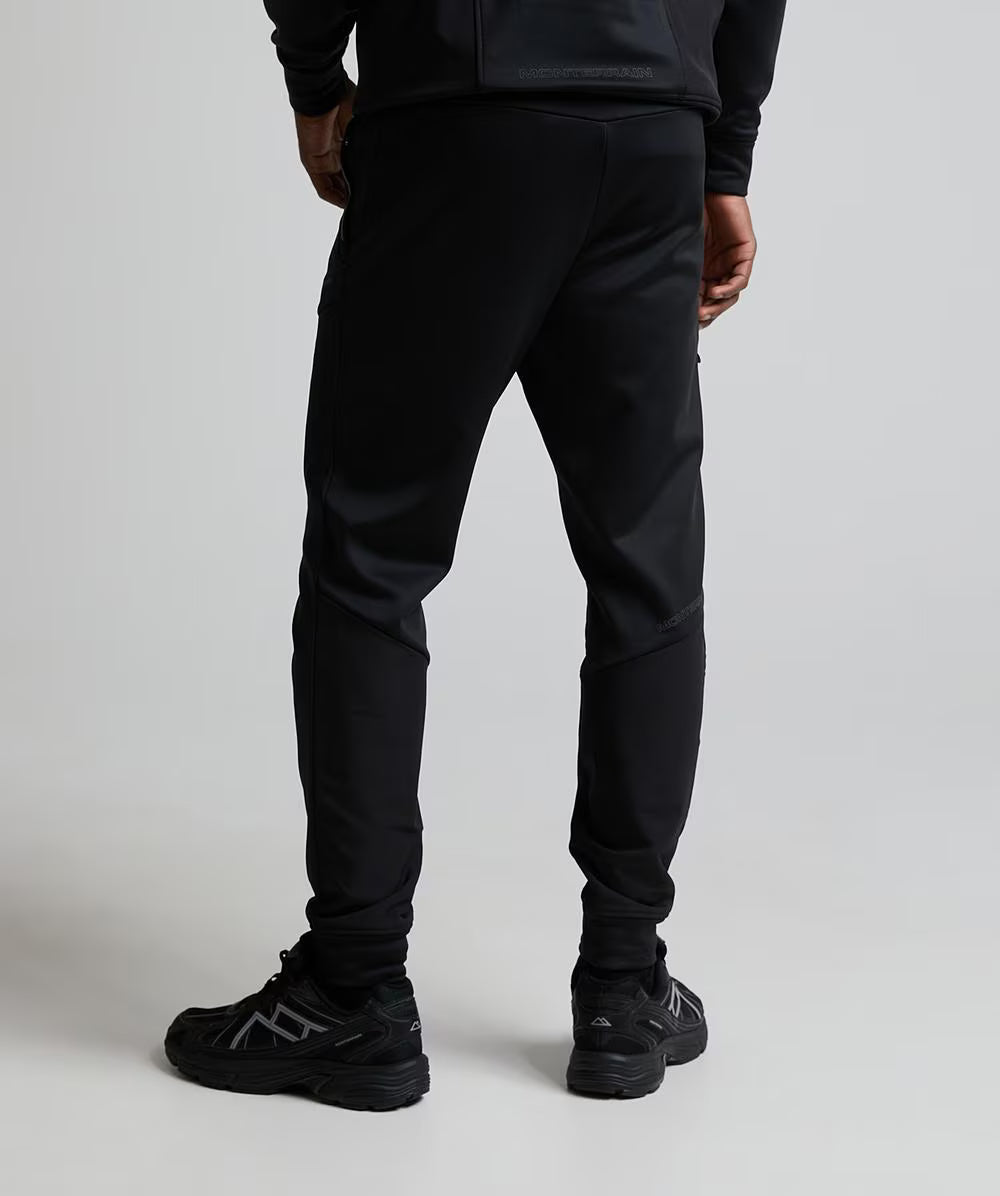 Monterrain Speed 4.0 Poly Fleece Jogger - Black