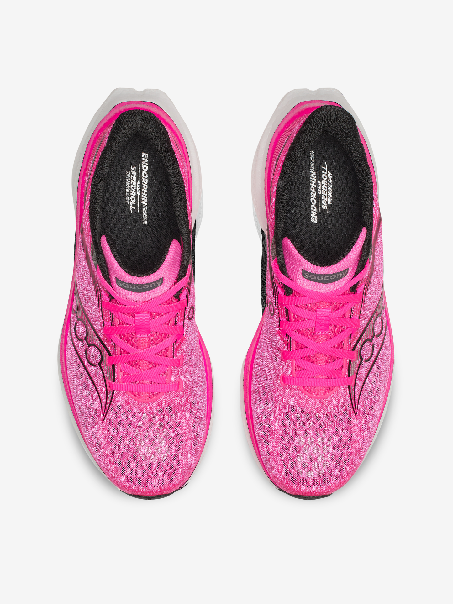 Saucony Speed 5 Trainer - Shock / Black from DripModa