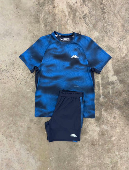 Trailberg Haze Storm Blue Set - T Shirt / Short