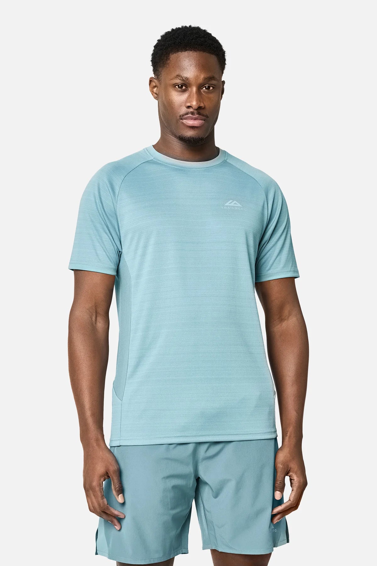 Trailberg SS26 Cloud T Shirt - Frosted Denim from DripModa