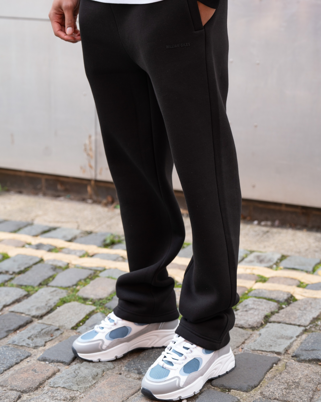 William Giles Black Zip Tracksuit - Zip Hoodie / Jogger from DripModa