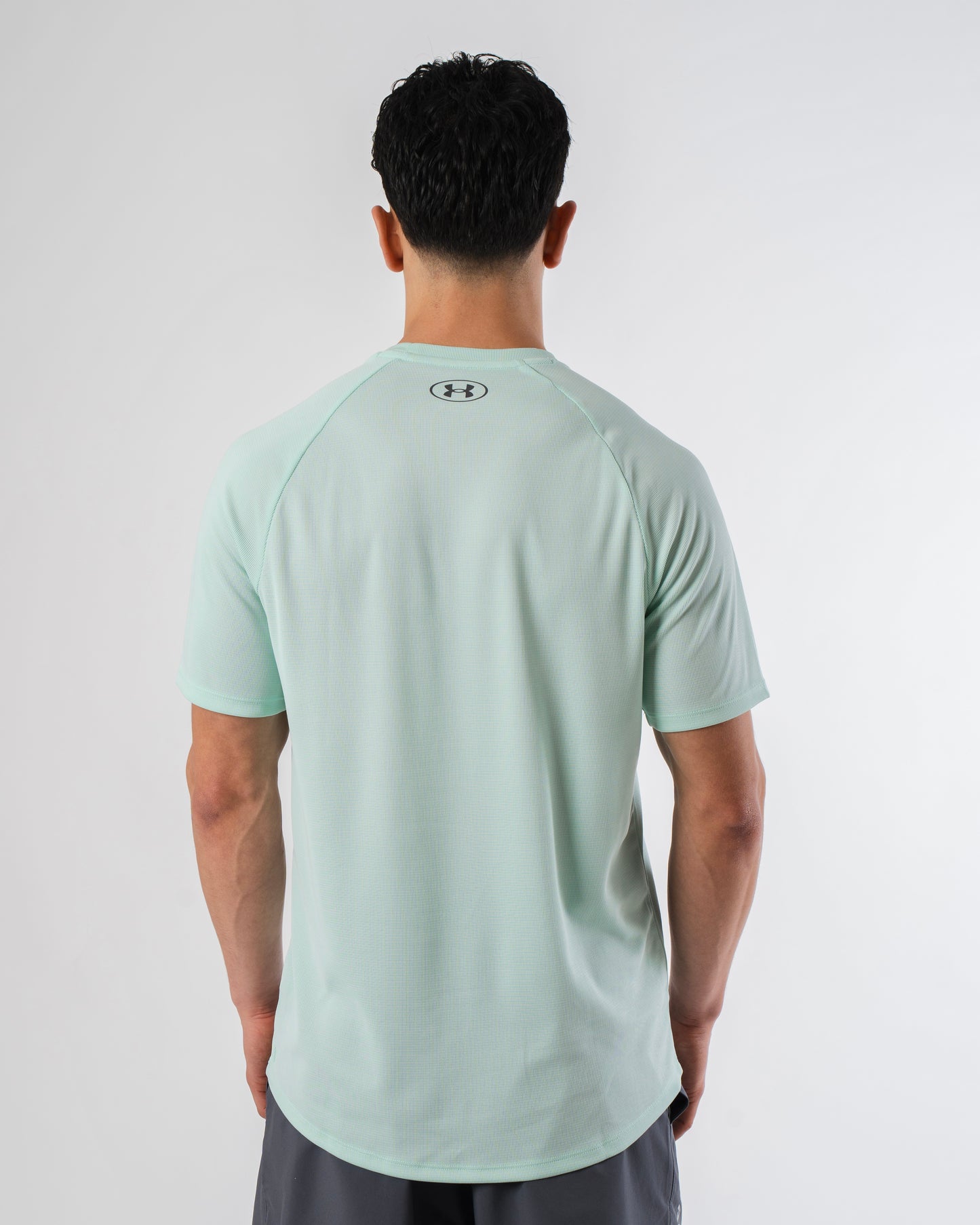 Under Armour Textured T Shirt -  Refresh Mint from DripModa