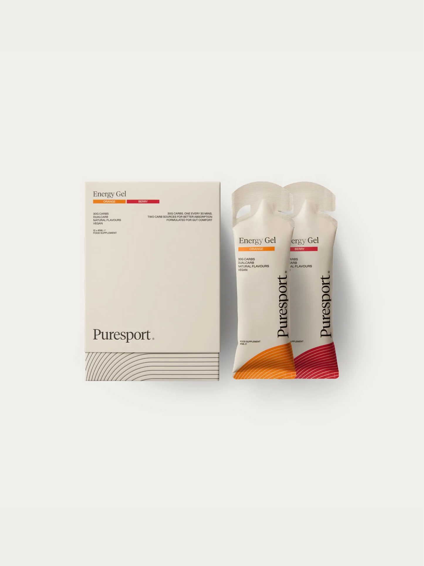 Puresport Energy Gels - Variety Pack