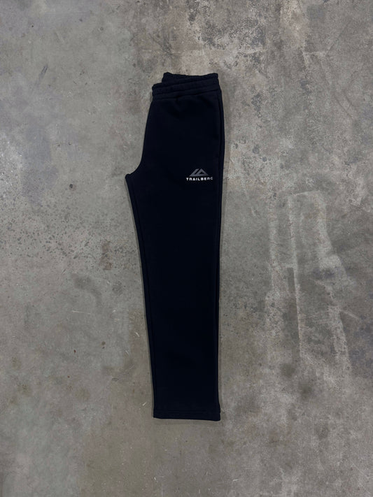 Trailberg Fraction Straight Leg Jogger - Black