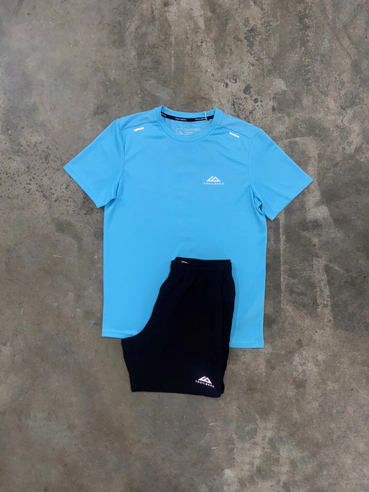 Trailberg Crest Blue Set - T Shirt / Short