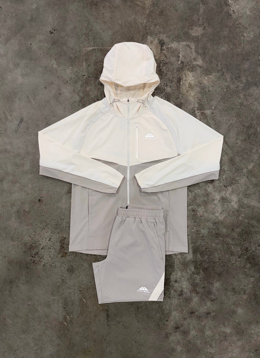 Trailberg SS26 Cloud Pebblestone Set - Jacket / Short