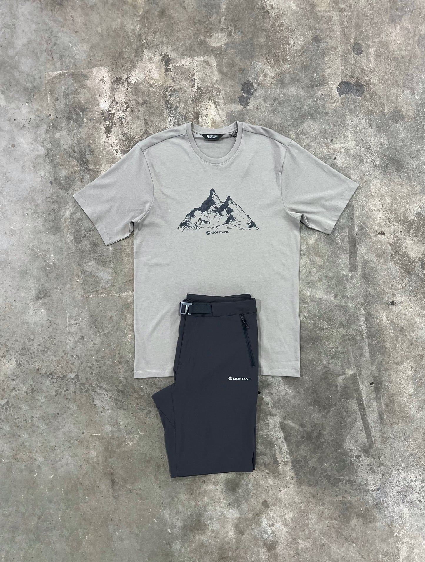 Montane Dual Mountain Ridge Set - T Shirt / Short