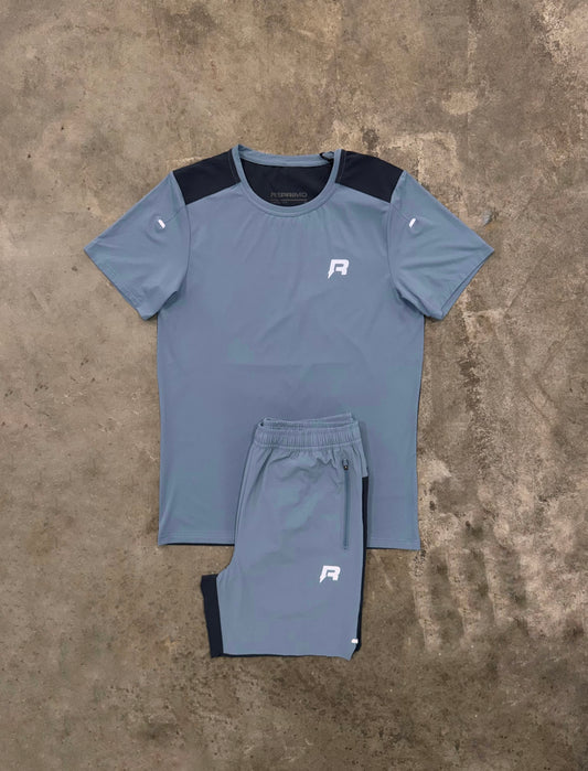 Reprimo Clima Dusty Blue Set - T Shirt / Short