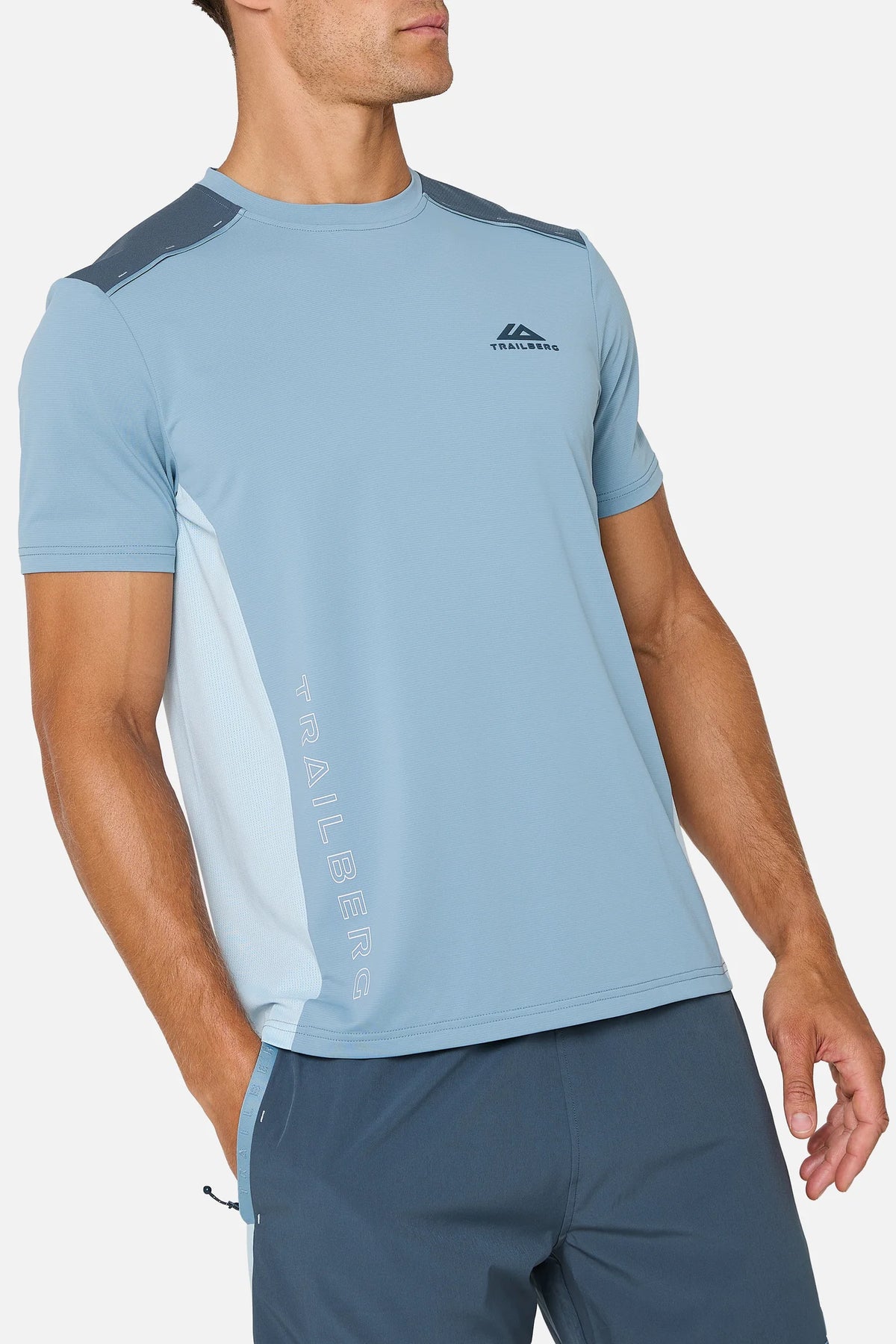Trailberg Triathlon Ultra Slate Set - T Shirt / Short