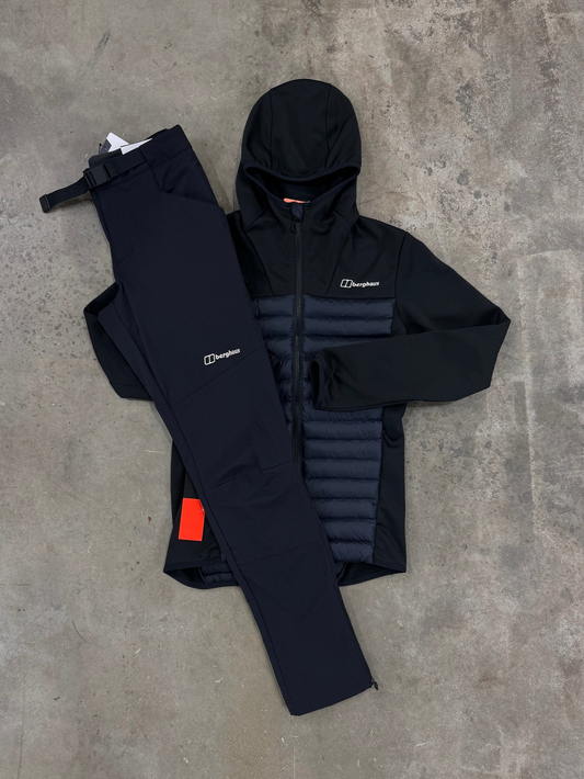 Berghaus Vaskye Hybrid Black Set - Jacket / Pants