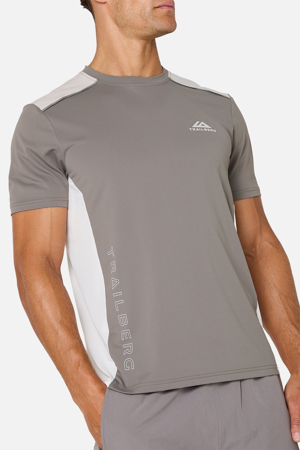 Trailberg Triathlon Ultra Mocha 3 Piece Set - Quarter Zip / T Shirt / Short