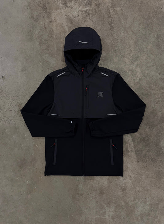 Reprimo Summit Windbreaker - Black / Red