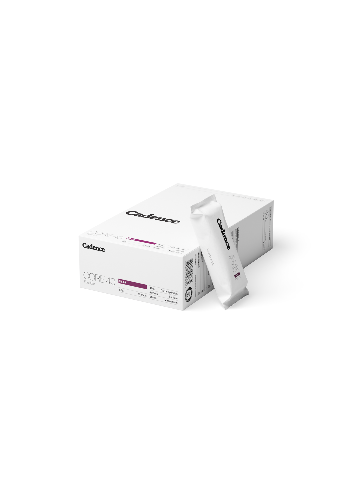 Cadence Core Fuel Bar - 12 Pack / PB&J