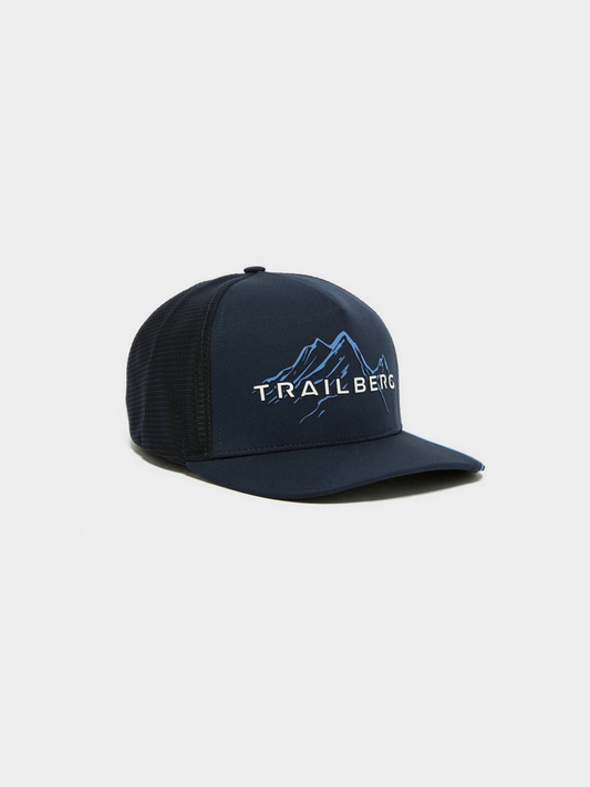 Trailberg Valkor Trucker Cap - Storm Blue / White