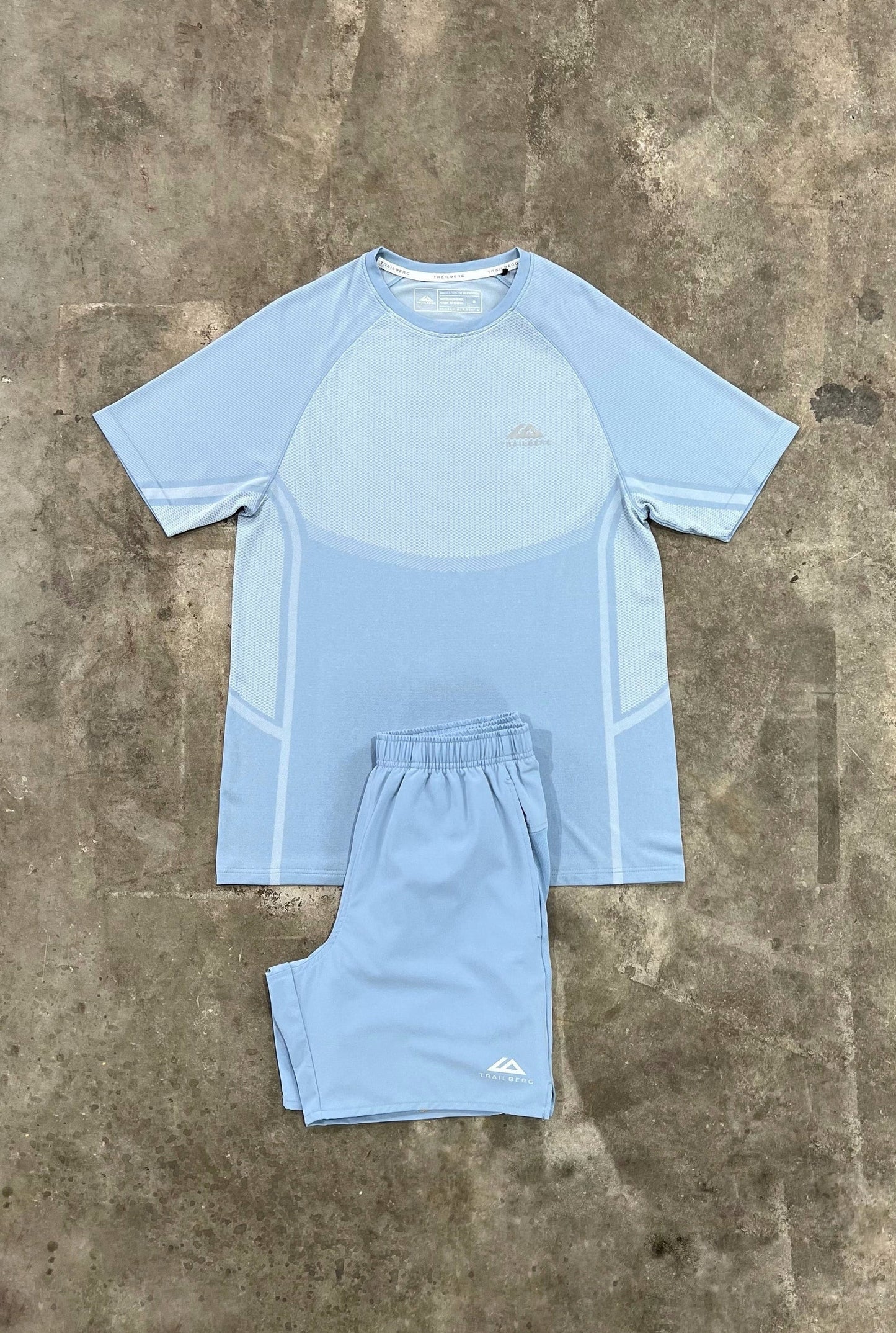 Trailberg Fusion Dune Blue Seamless Set - T Shirt / Short