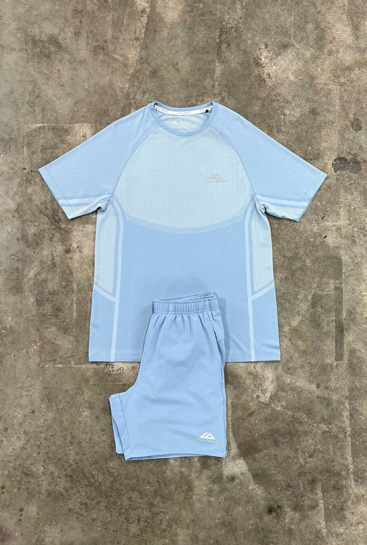 Trailberg Fusion Dune Blue Seamless Set - T Shirt / Short